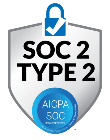 SOC 2 Type II compliance certification badge